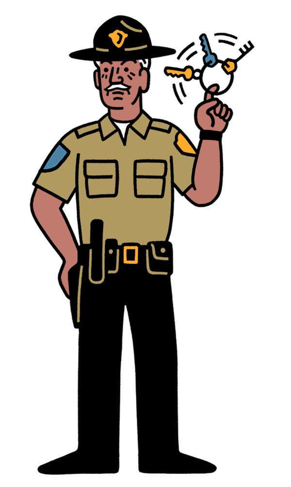 cop clipart correction officer