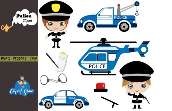 police clipart dress