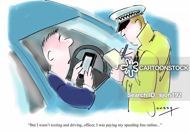 police clipart fined