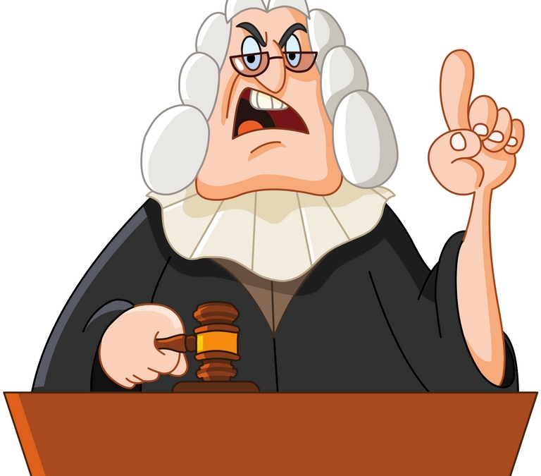 judge clipart court case