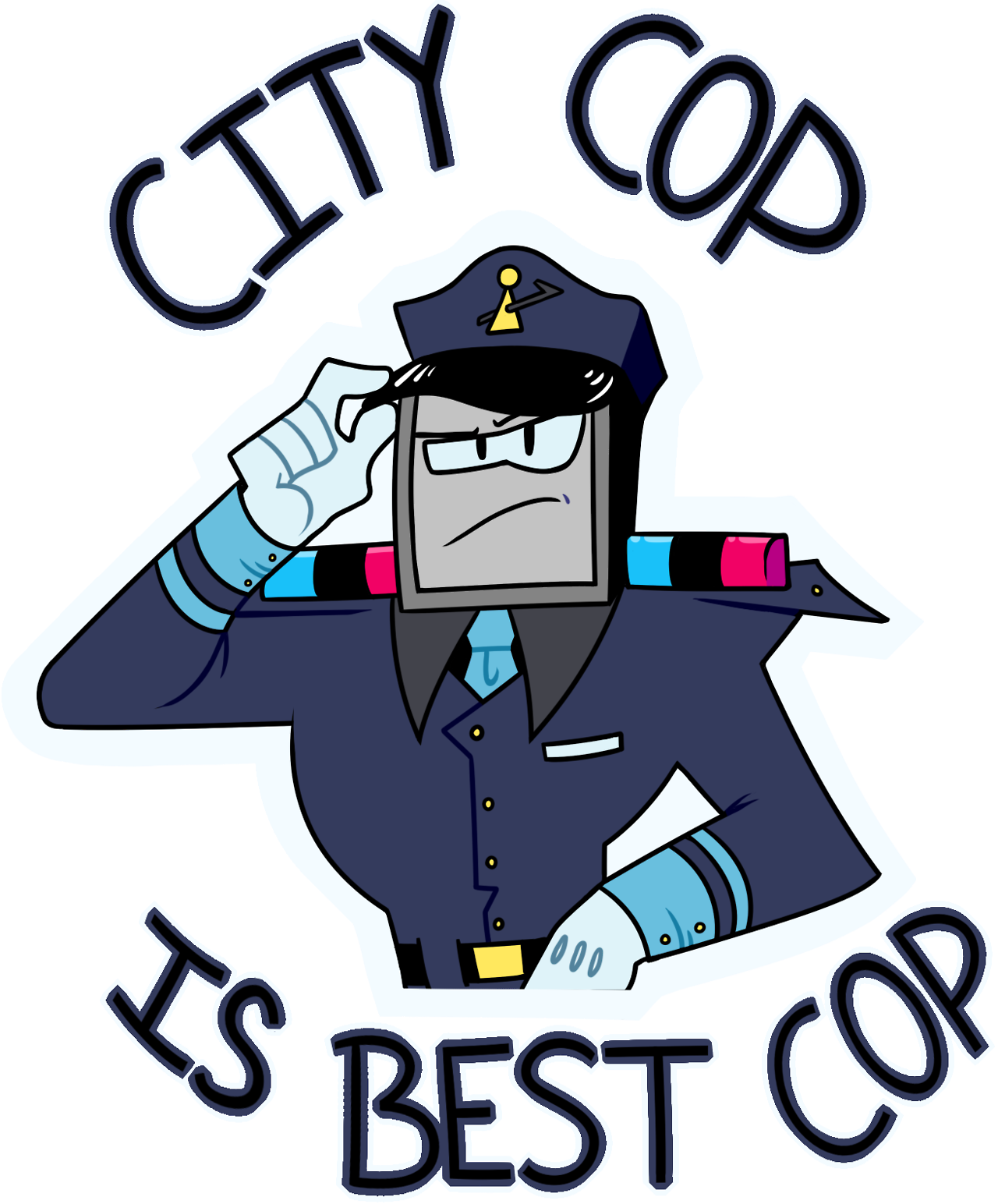 cop clipart mad