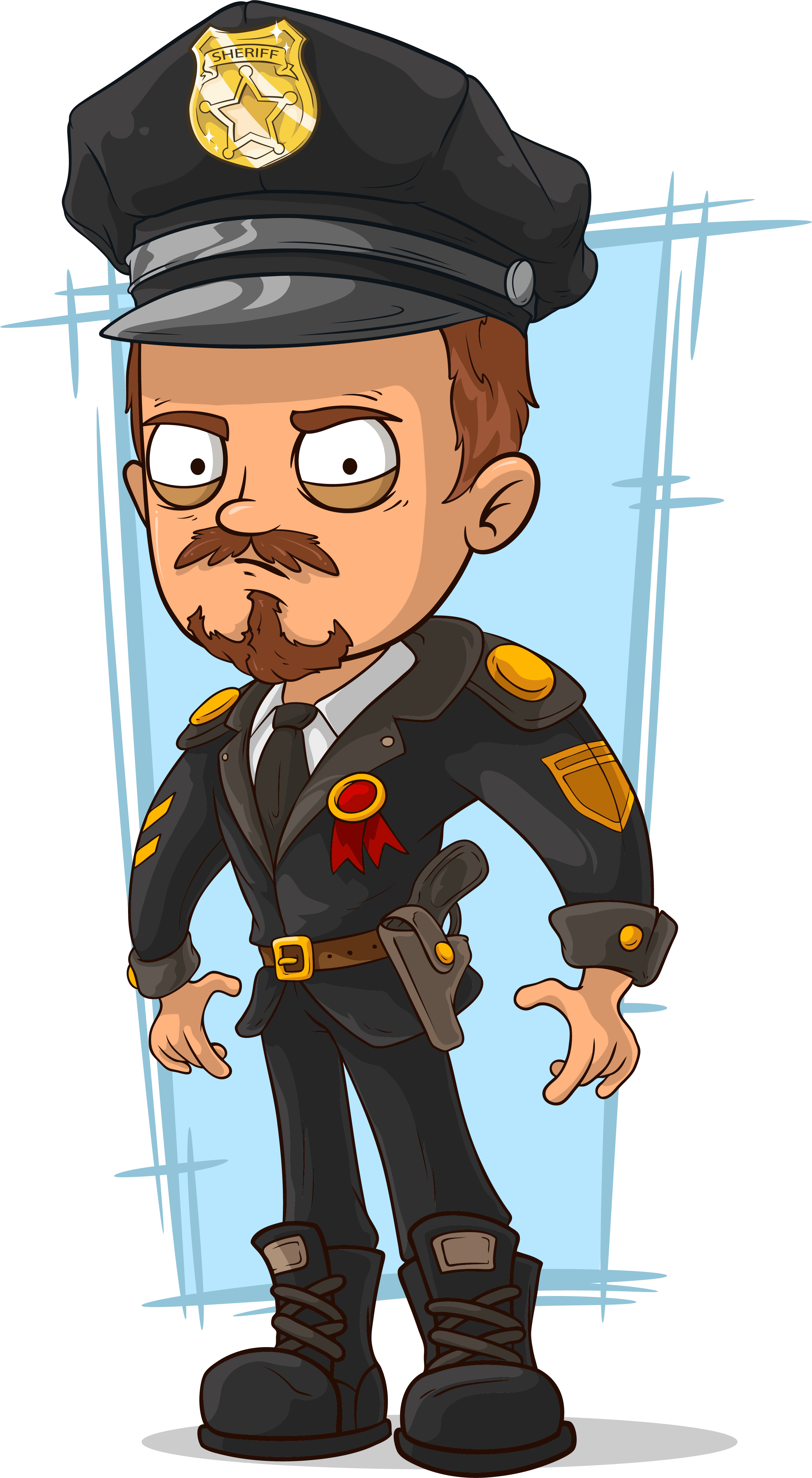 Cop clipart police chief, Cop police chief Transparent FREE for