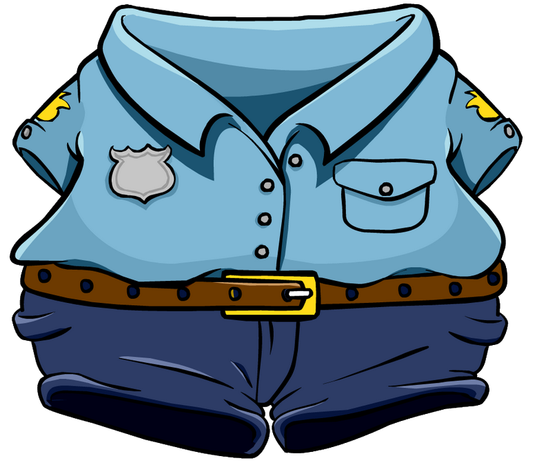 cop clipart police costume