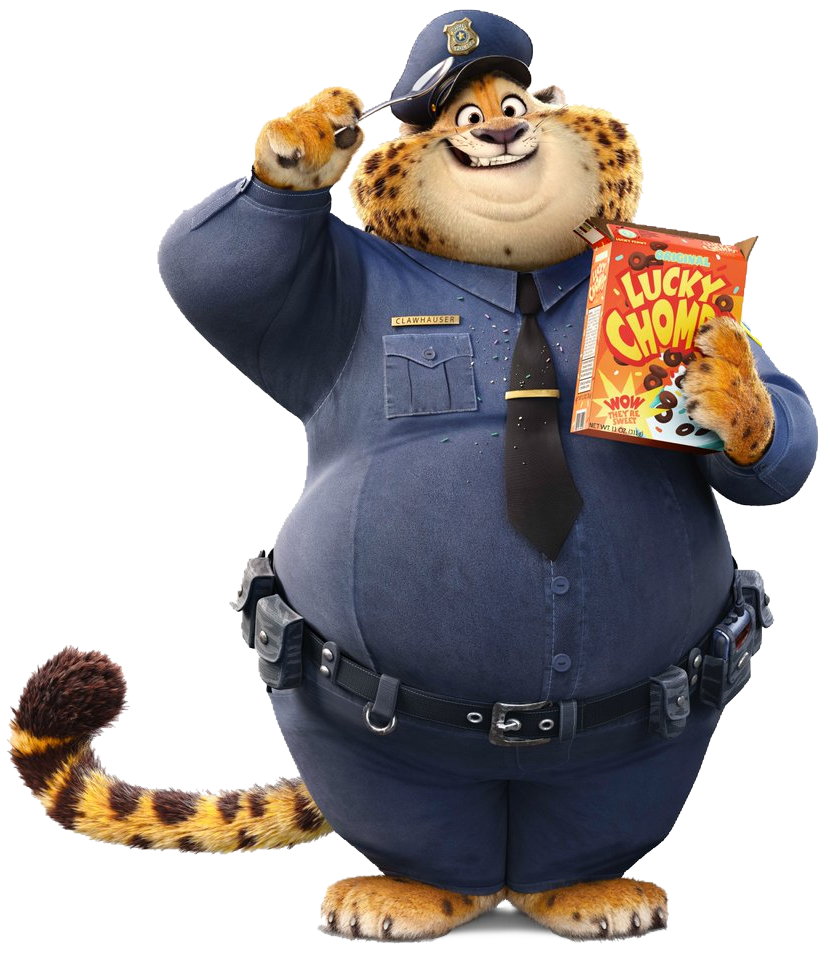 policeman clipart fat