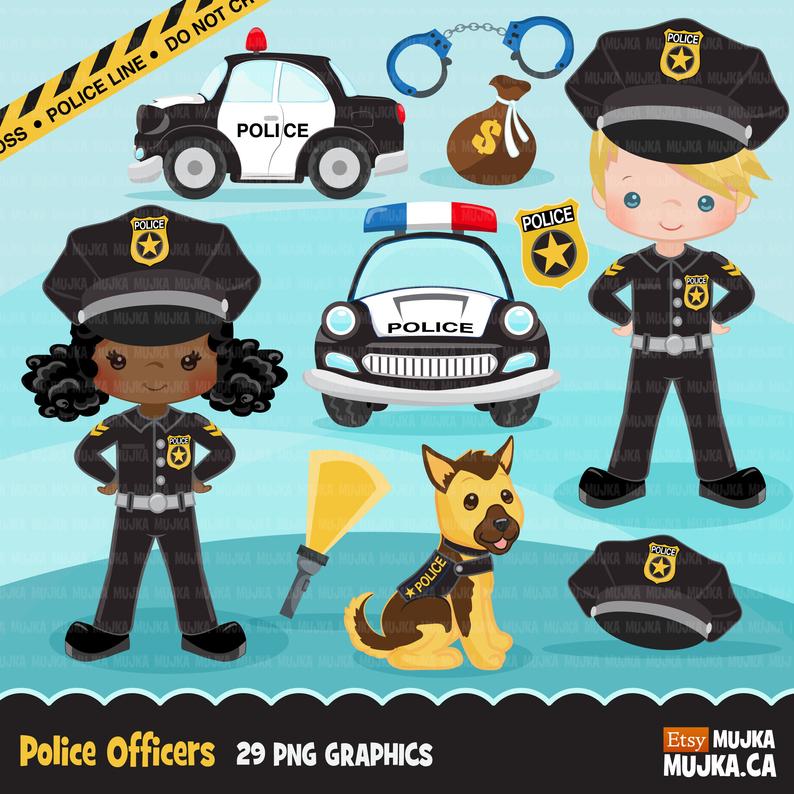 cop clipart police force