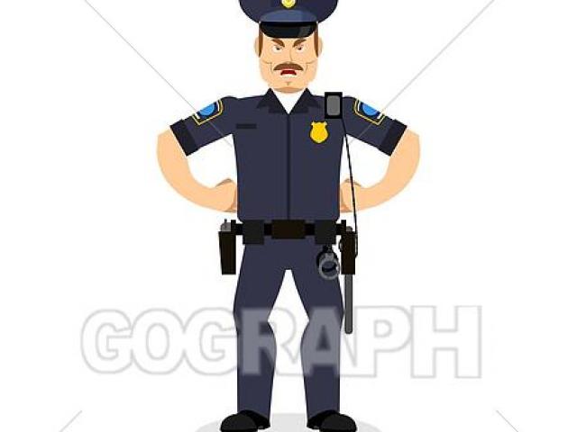 cop clipart police inspector