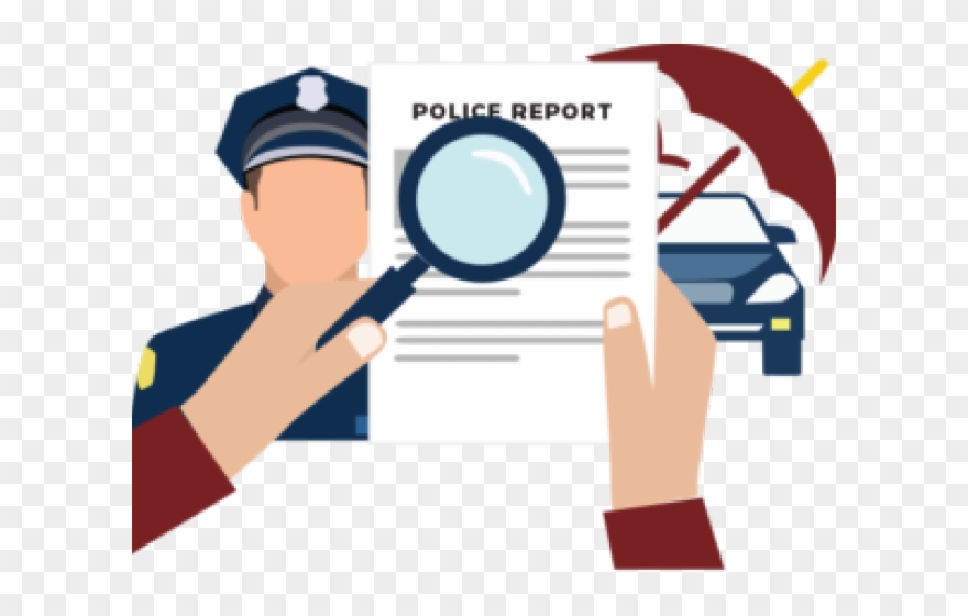 cop clipart police report
