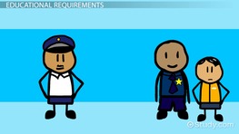 Juvenile education requirements and. Cop clipart probation officer