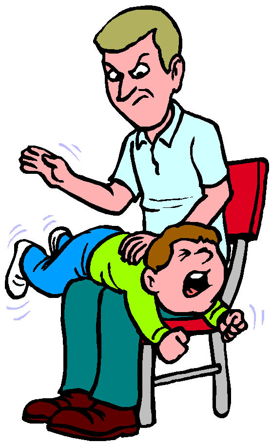 nervous clipart corporal punishment