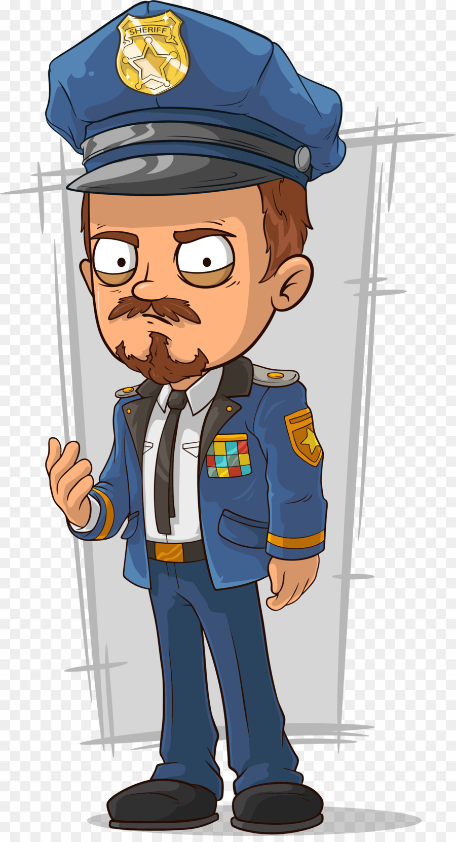 cop clipart station master