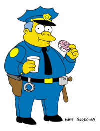 cop clipart stopped