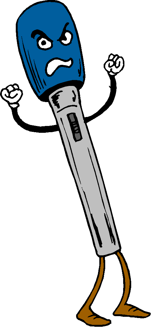 microphone clipart painting