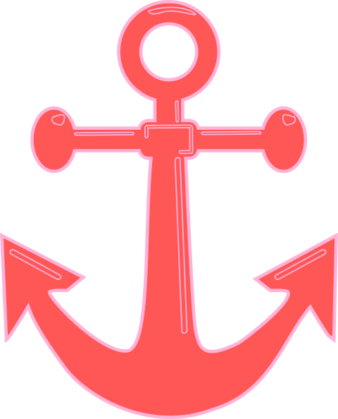 coral clipart coral anchor