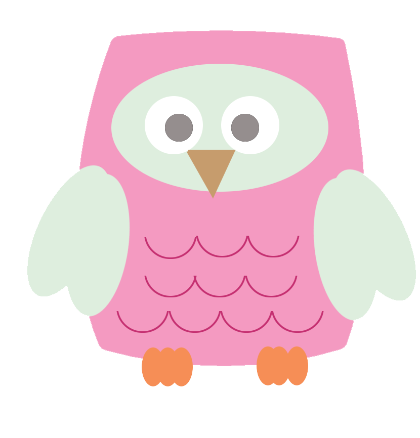 coral clipart owl