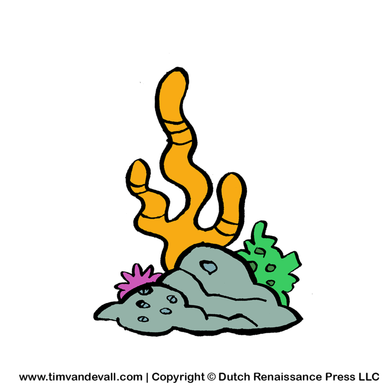 coral clipart simple