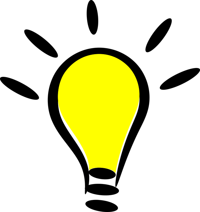 light clipart lighted bulb