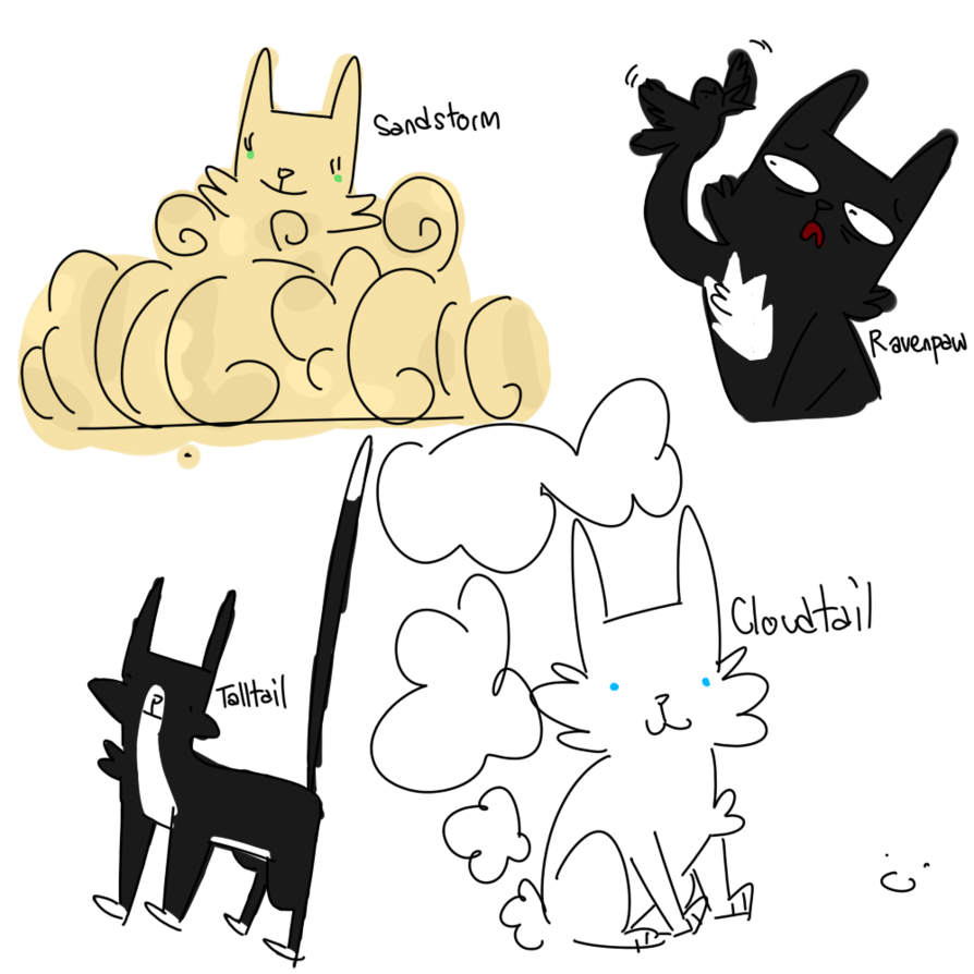 Corgi clipart dabbing. Literal warrior cats names