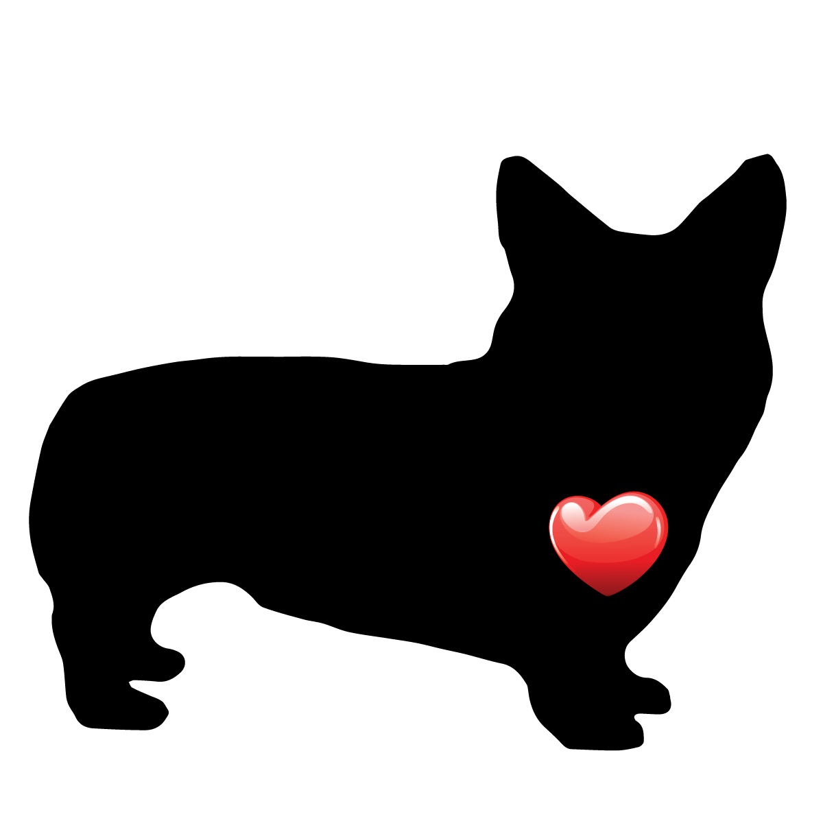 corgi clipart smart dog