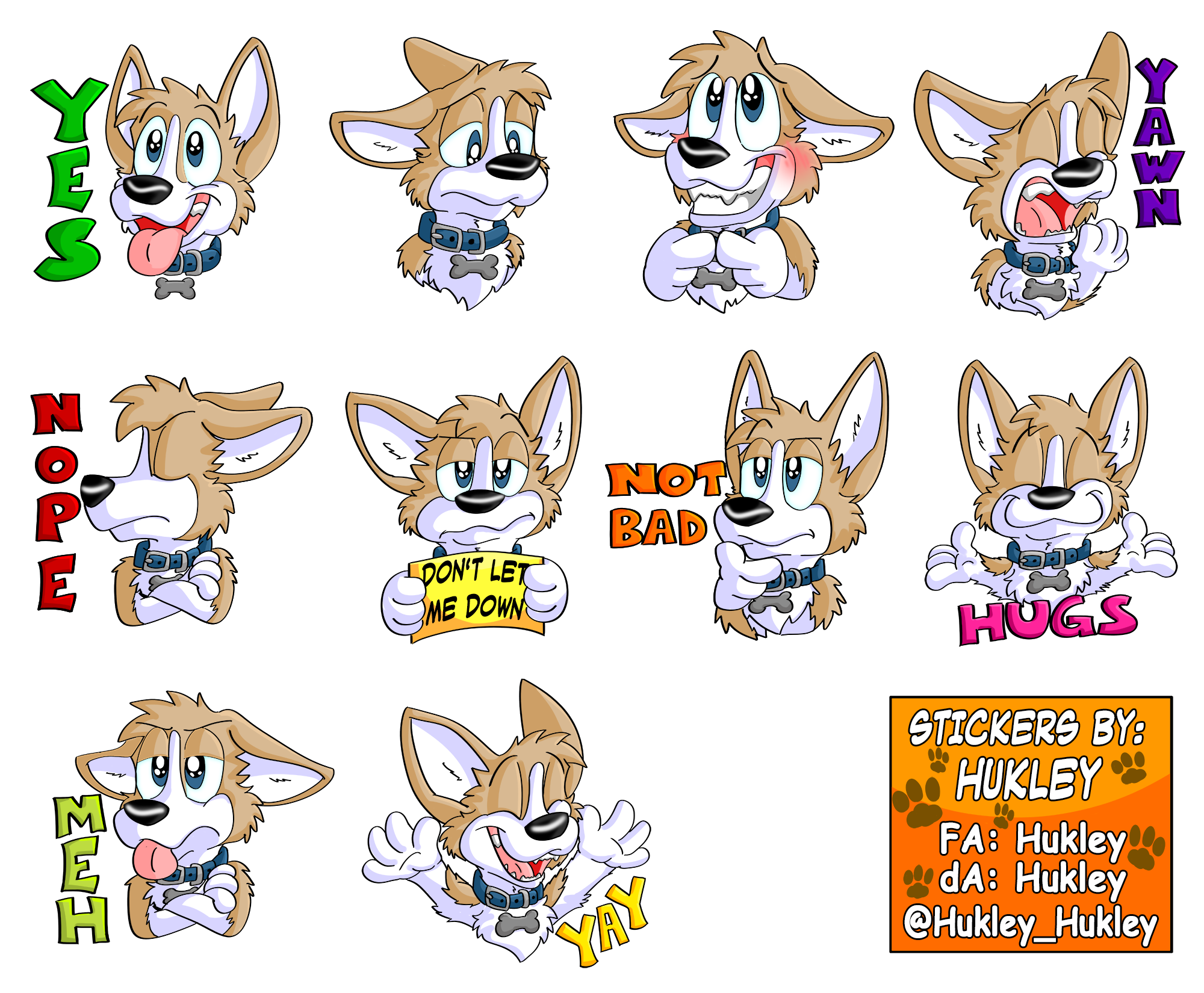 Douglas telegram stickers weasyl. Corgi clipart sticker
