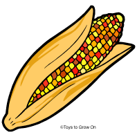 harvest clipart colored corn