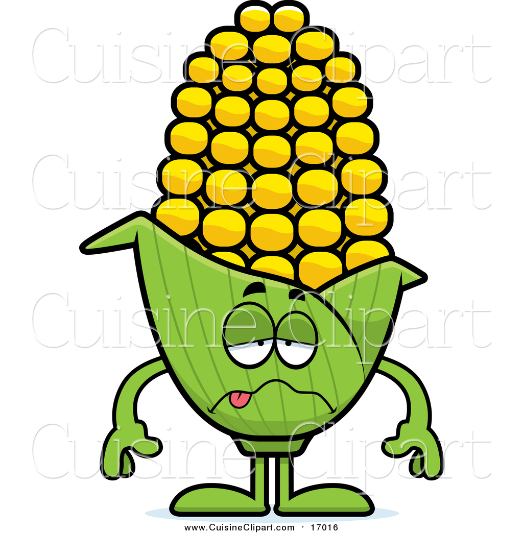corn clipart character