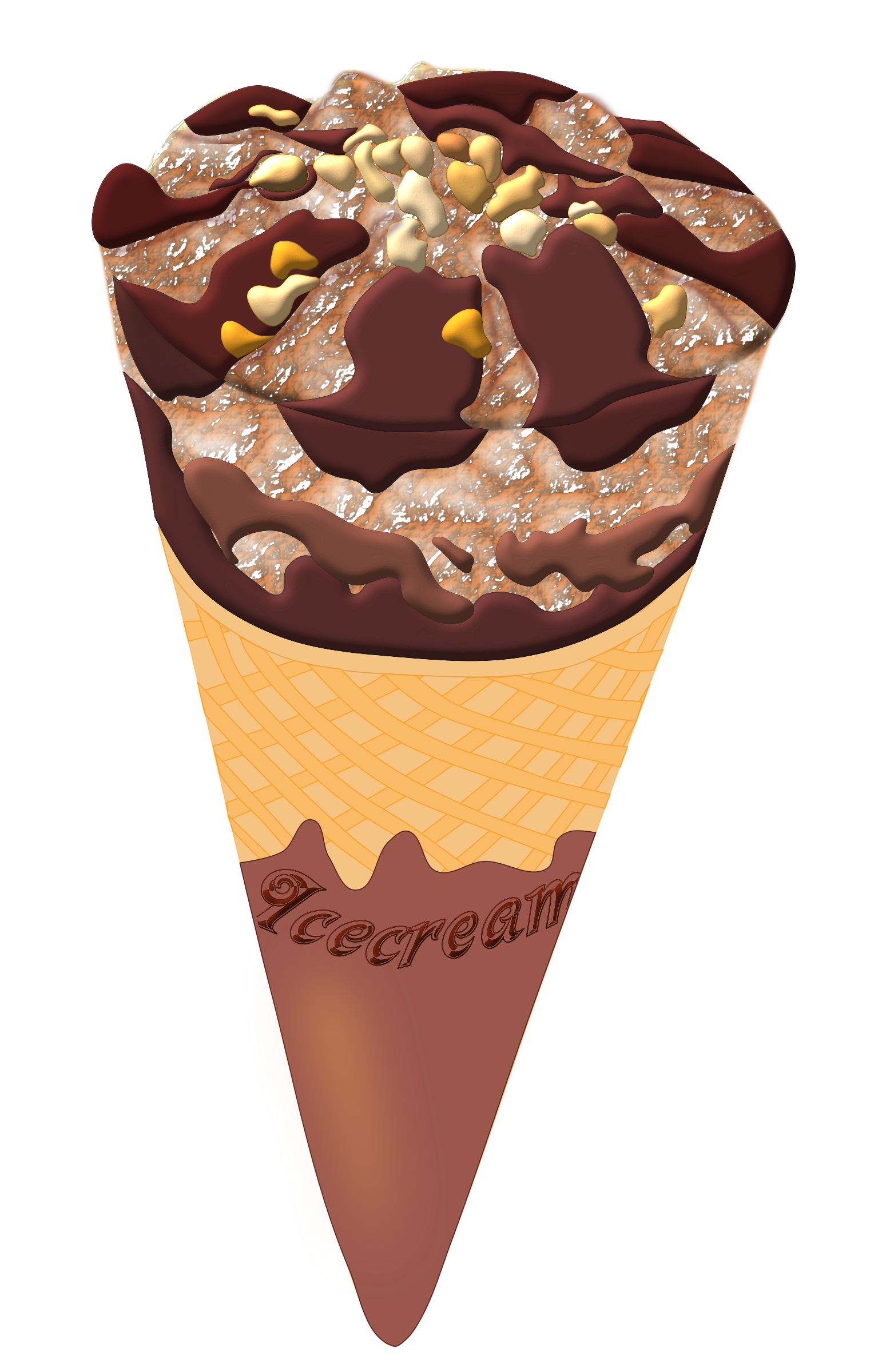 icecream clipart chocolate