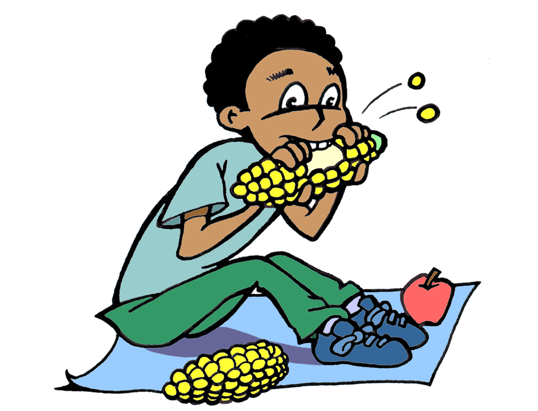 field clipart cartoon corn