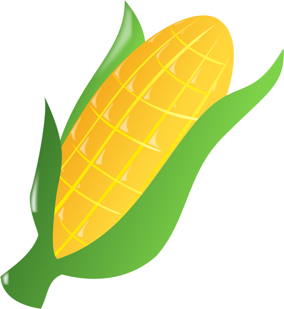 corn clipart yellow item