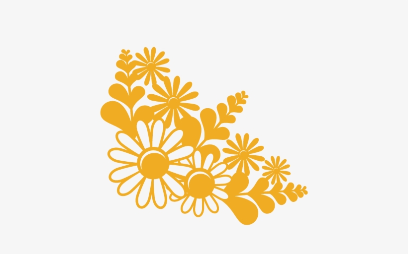 Free Free 284 Silhouette Flower Border Svg SVG PNG EPS DXF File