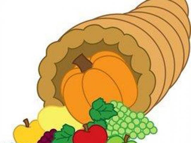 Free download clip art. Cornucopia clipart harvest supper