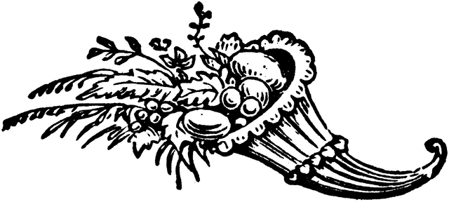 cornucopia clipart symbol