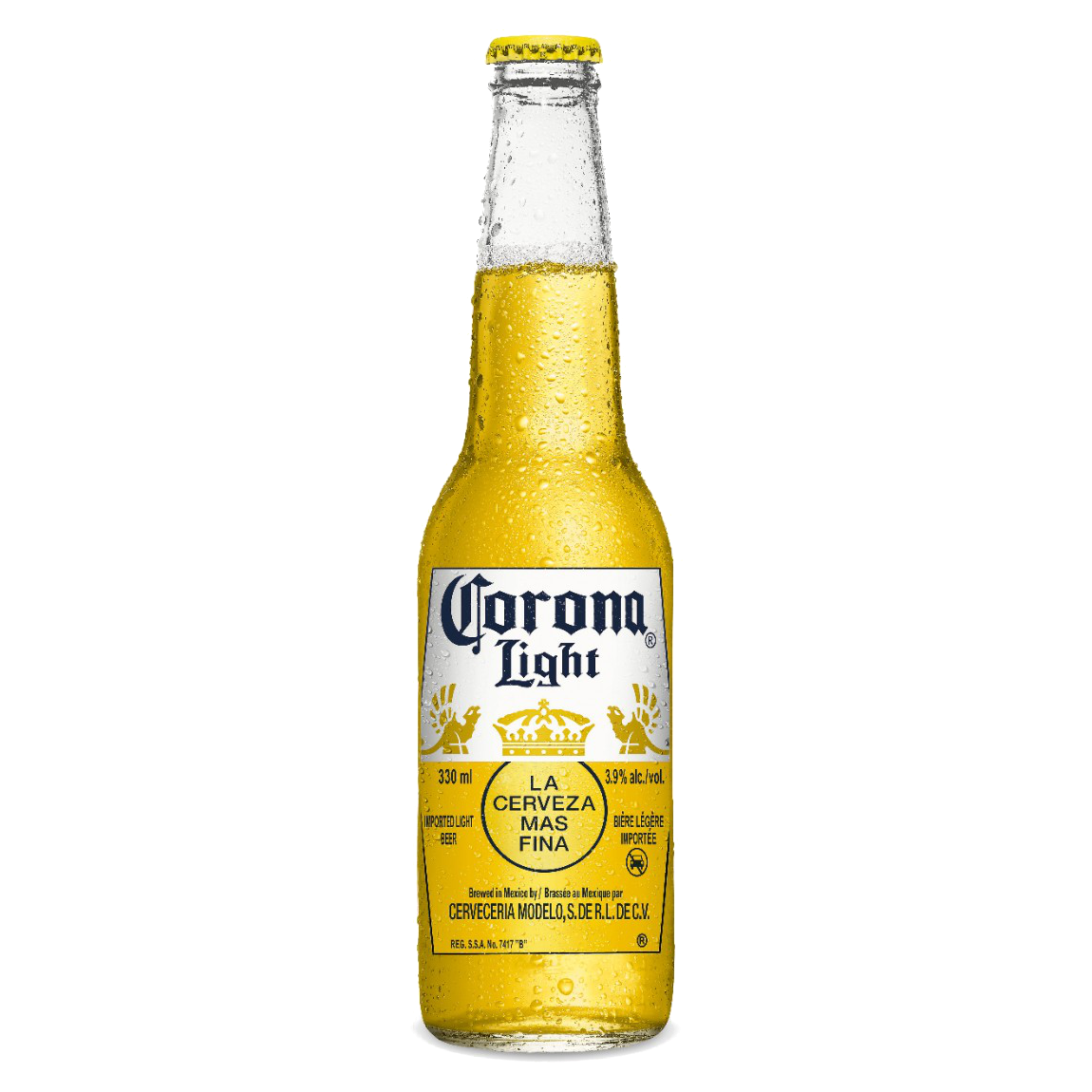 Corona bottle png. Light beer boozebay ml