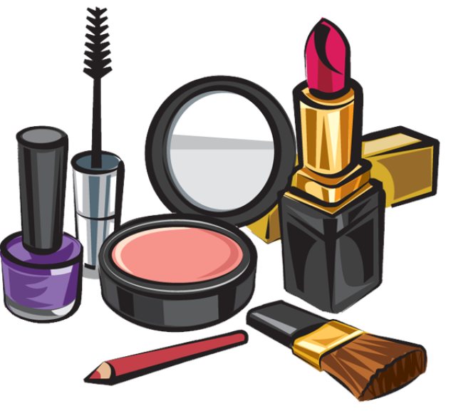 silhouette clipart makeup