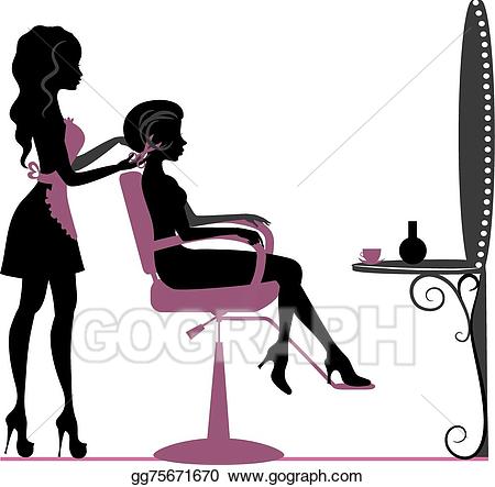 cosmetology clipart salon chair