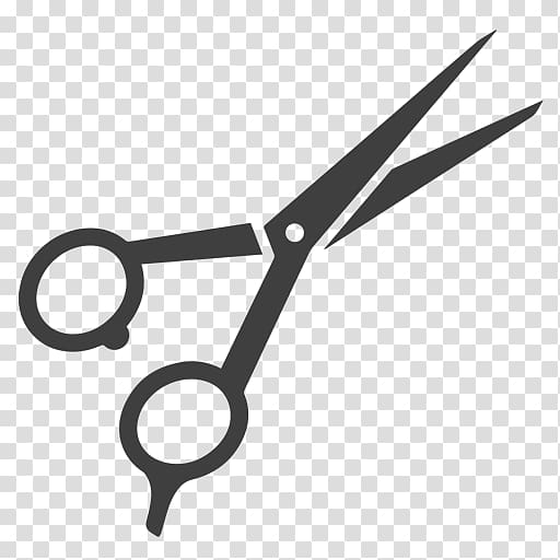Hair cutting hairdresser open. Shears clipart pair scissors
