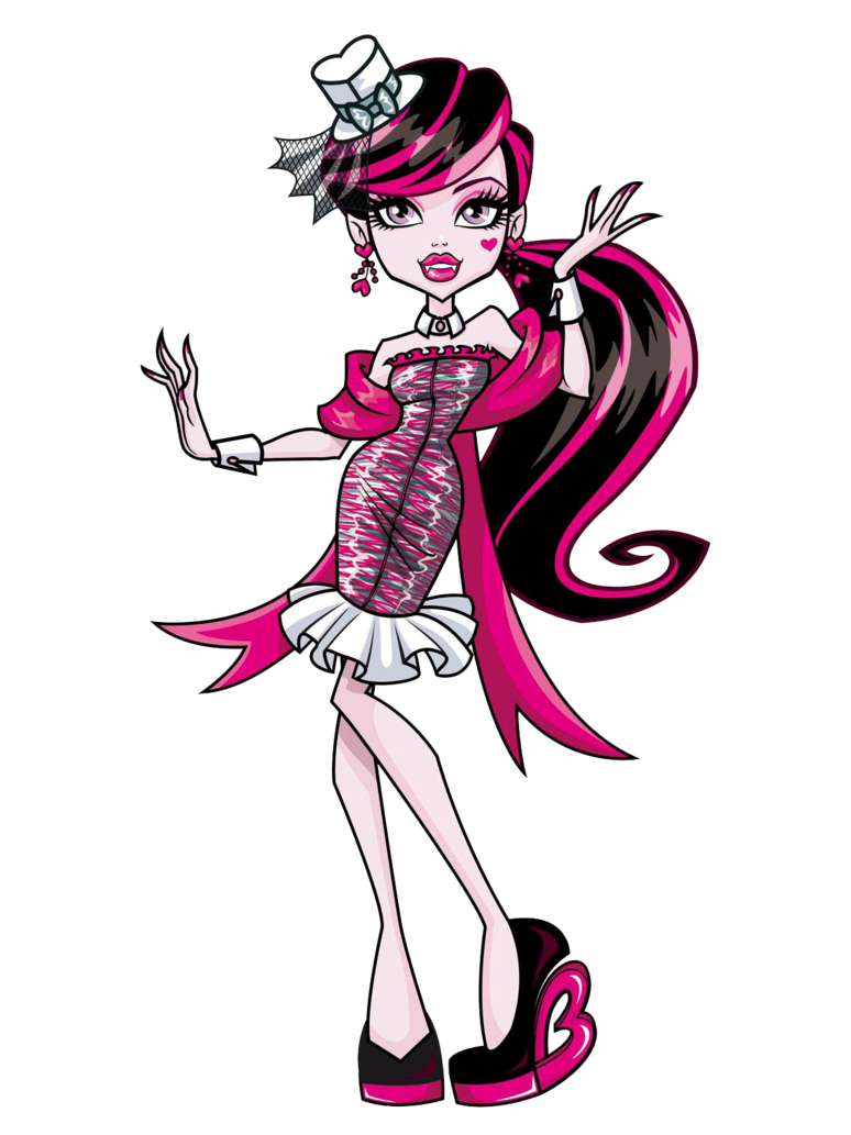 Dawn of the draculaura. Group clipart dance