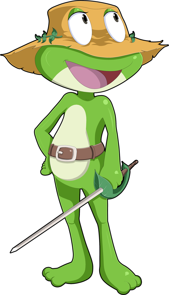 costume clipart frog