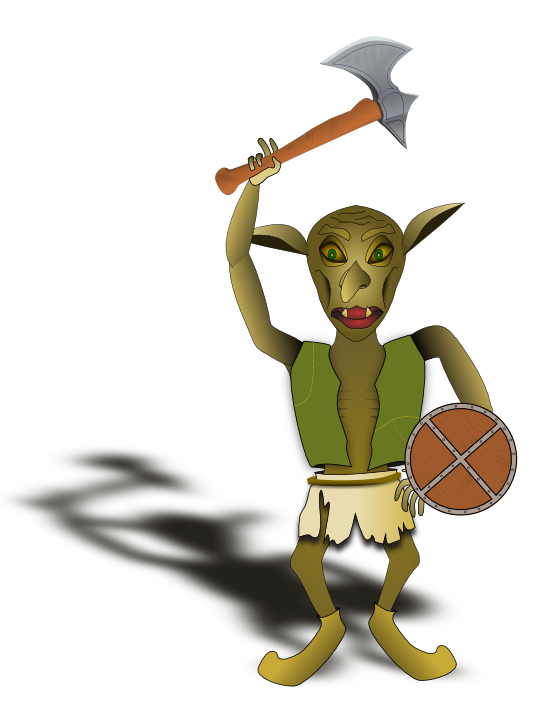 Free page of to. Zombie clipart goblin