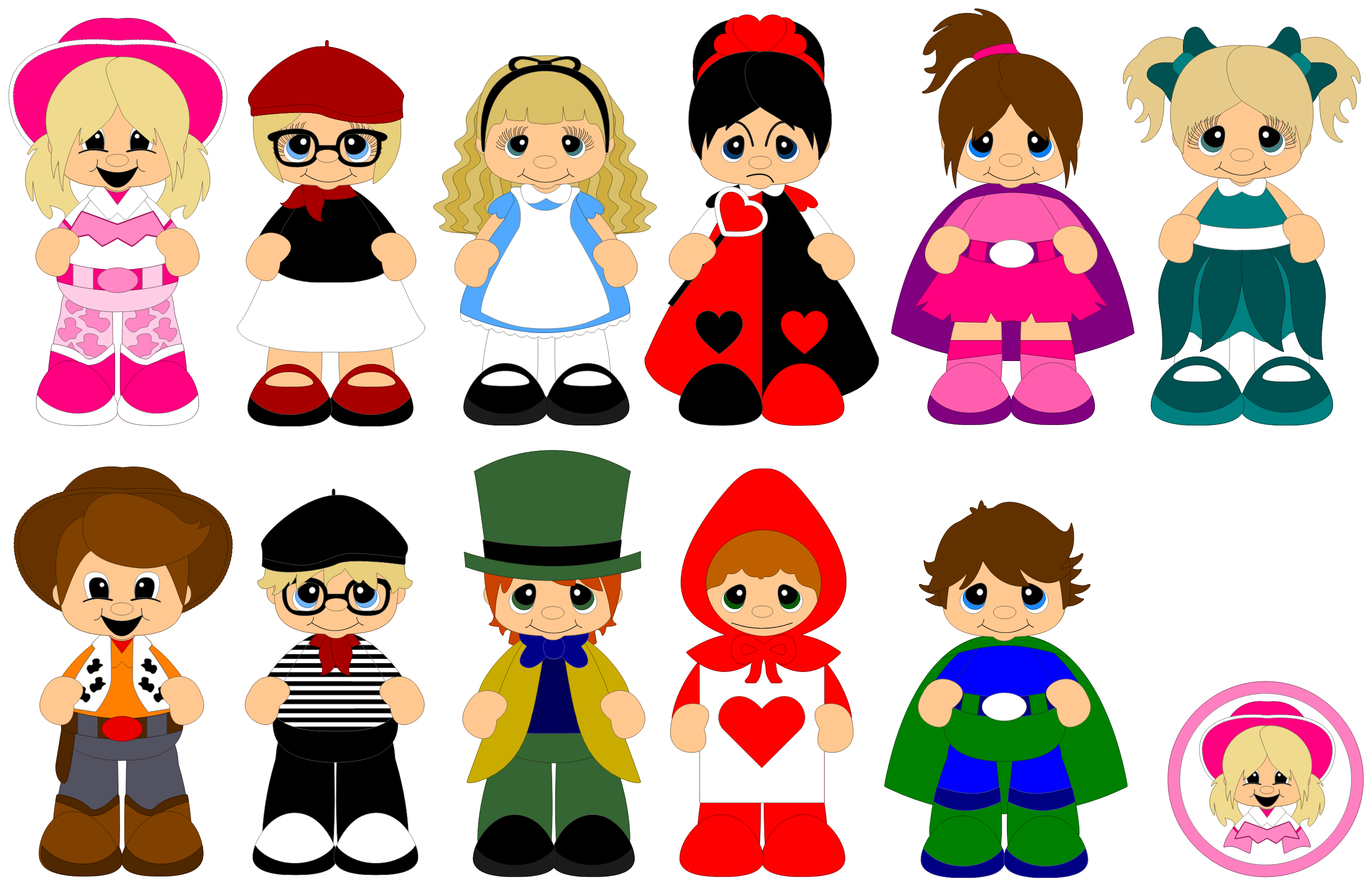 costume clipart group, Costume group Transparent, Costume group Png, Costum...