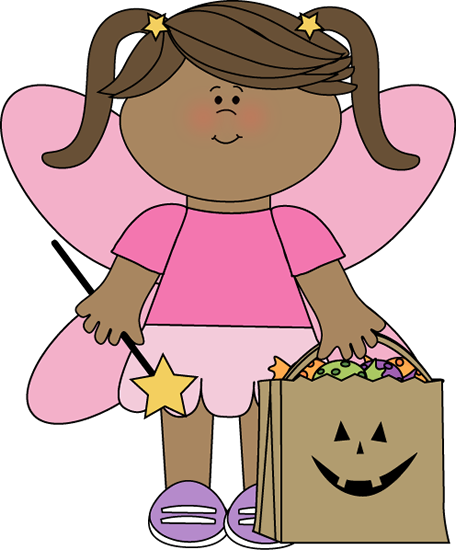 Free candy bag cliparts. Fairy clipart halloween