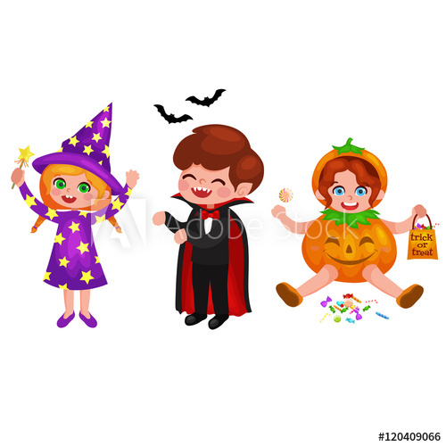 costume clipart kid happy halloween