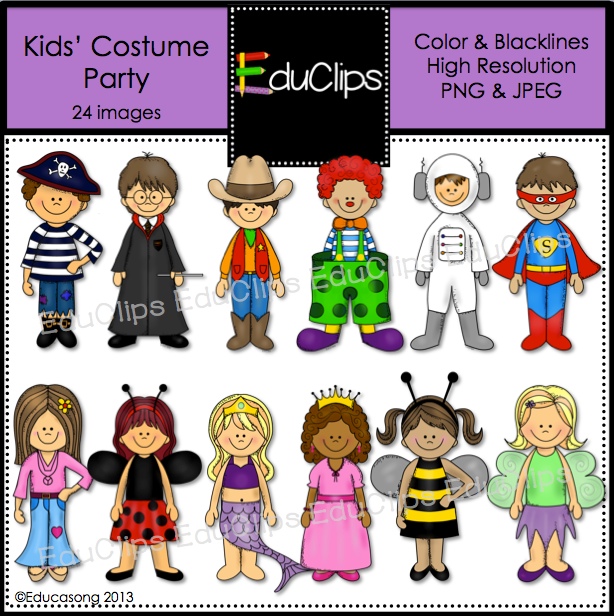 costume clipart kindergarten