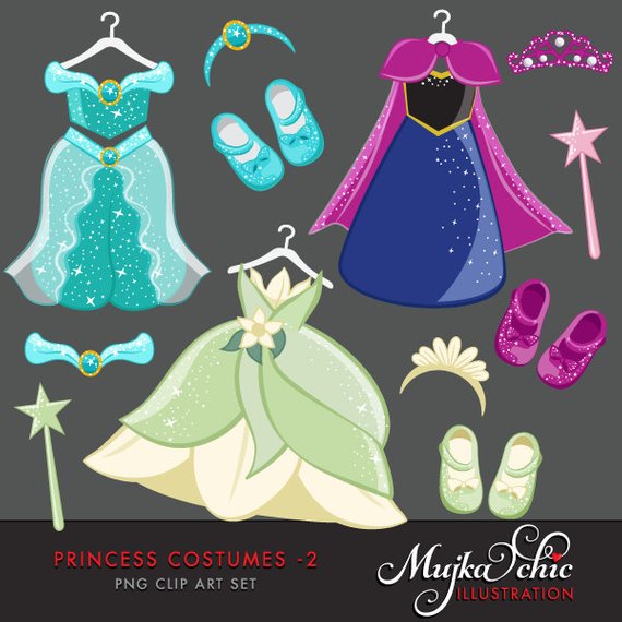 costume clipart princess costume