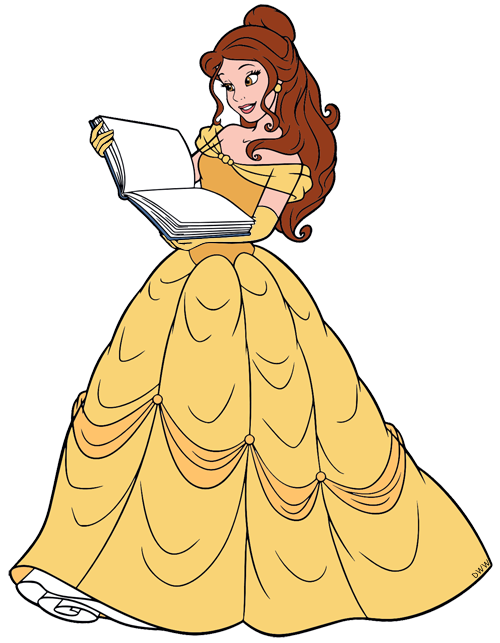 costume clipart reading