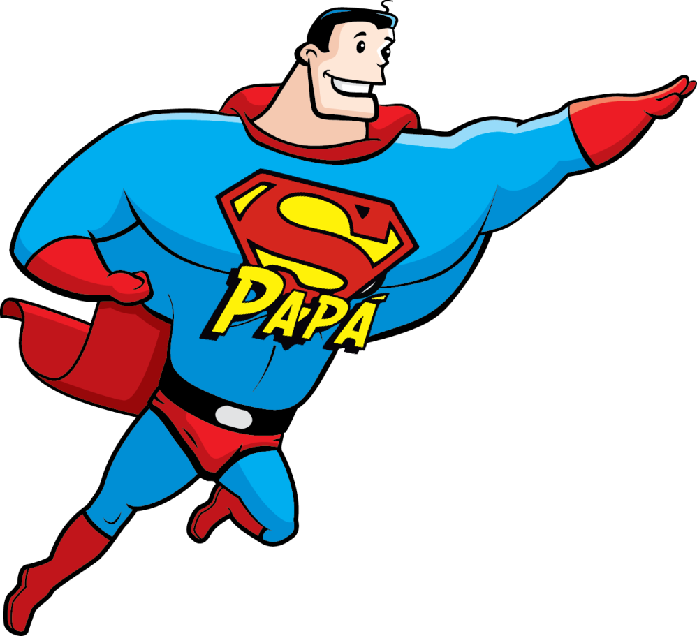 Dad clipart superhero. Superpapa corona pinterest superheroes
