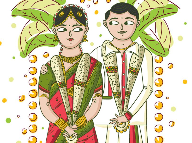 couple clipart tamil