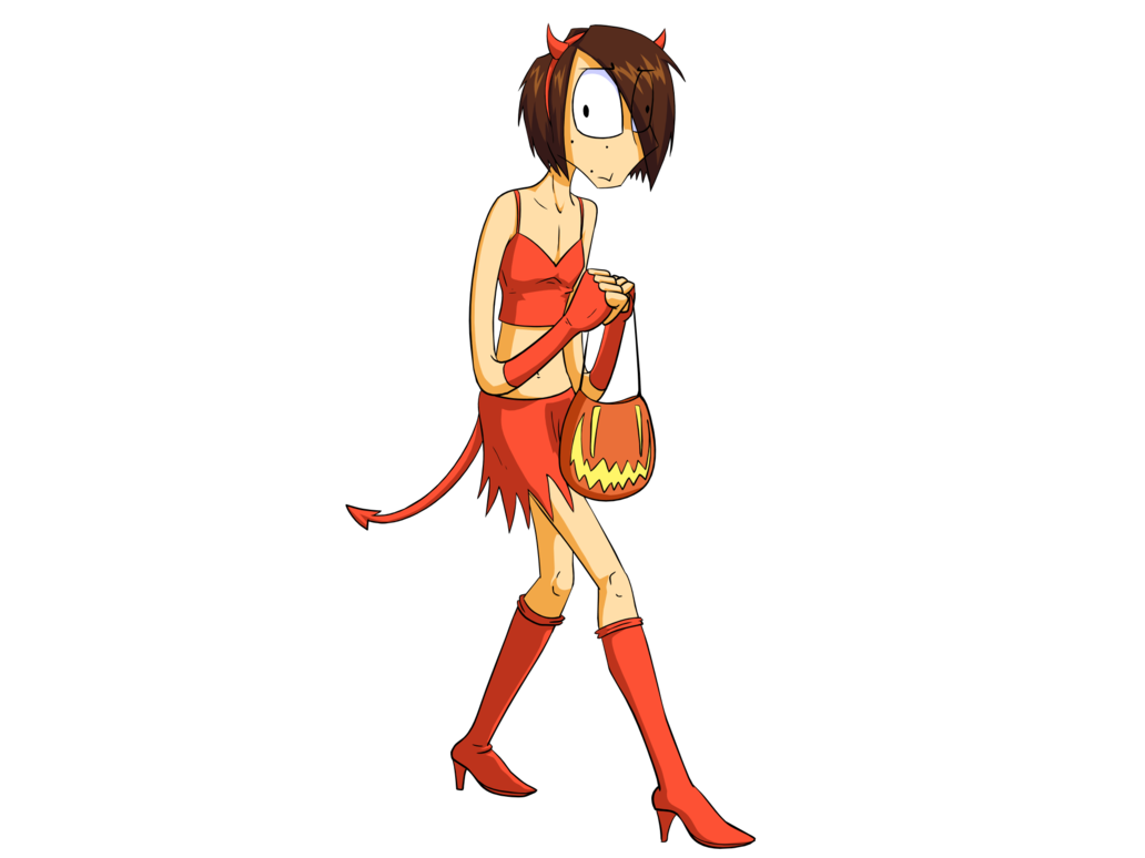costume clipart trick or treater