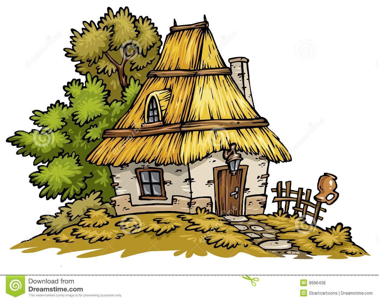 cottage clipart country cottage