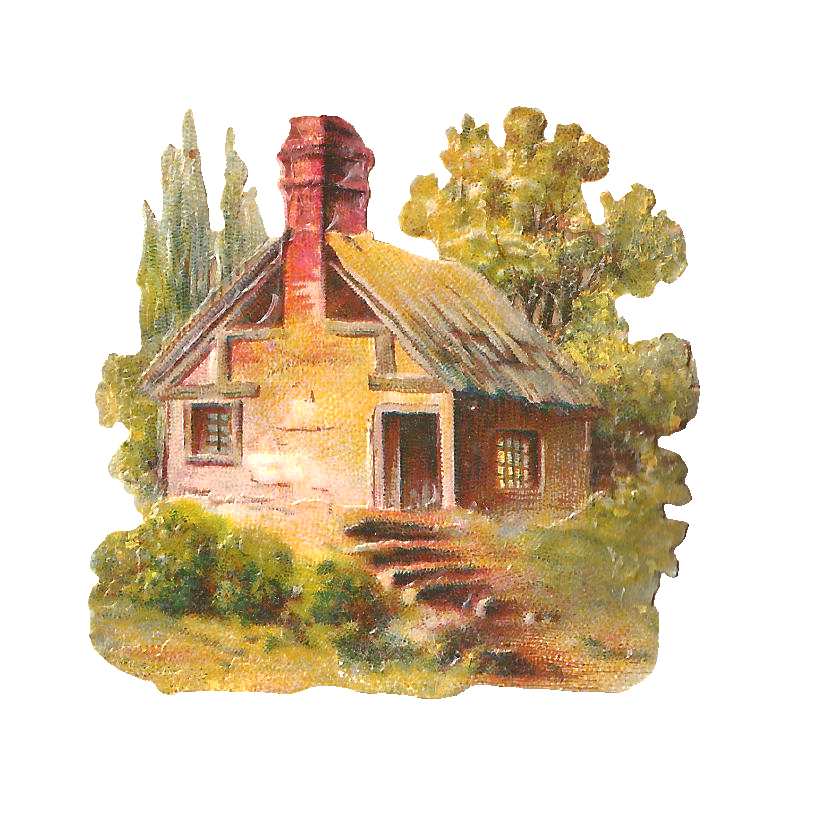 cottage clipart country cottage