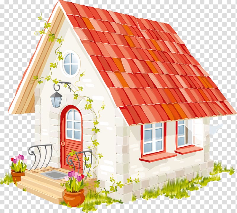cottage clipart hause